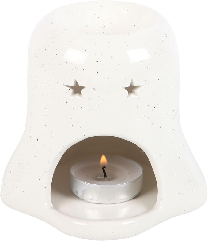 Halloween Ghost Wax or Oil Burner - Spooky Season Decor