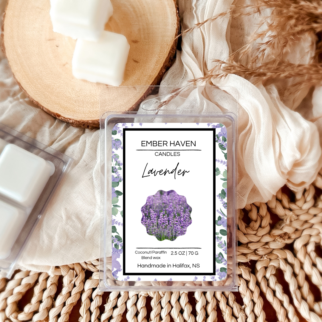 Lavender Floral Scent Wax Melt Tarts