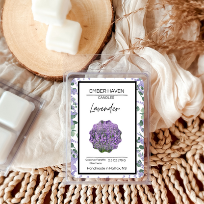 Lavender Floral Scent Wax Melt Tarts
