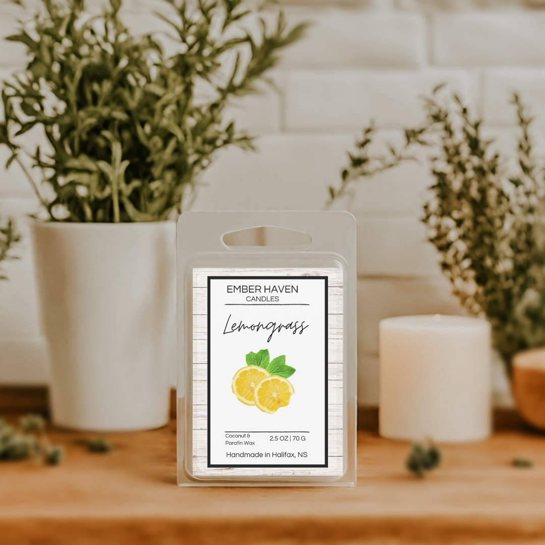Lemon Grass Wax Melt Tart